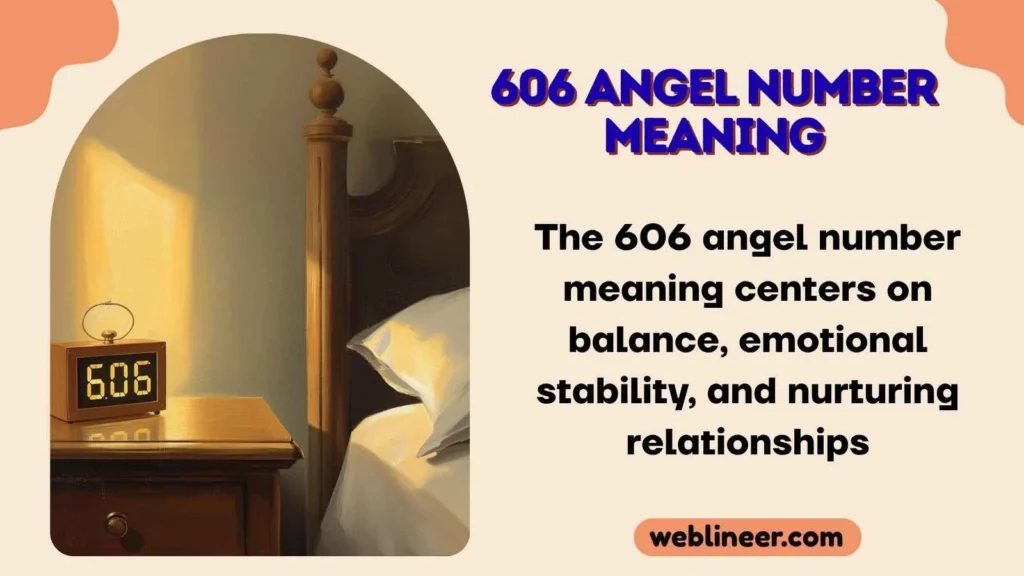 606 Angel Number Meaning