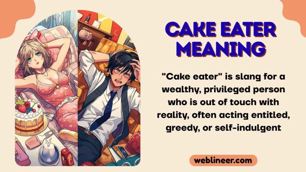 Cake Eater Meaning
