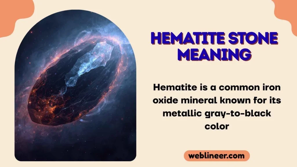 Hematite Stone Meaning