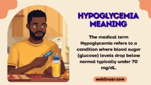 Hypoglycemia Meaning