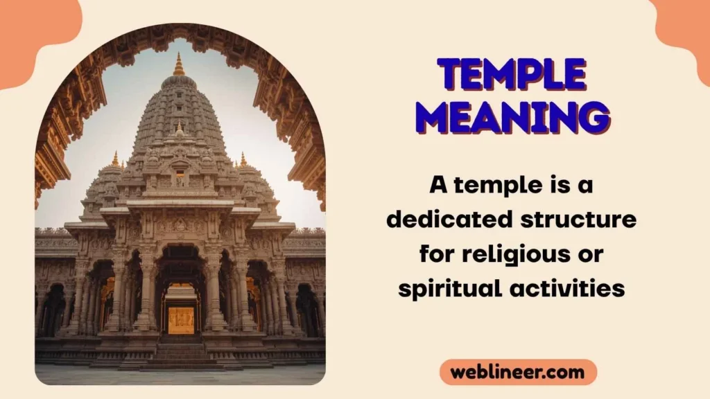 Temple Meaning
