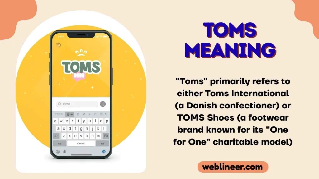 Toms Meaning