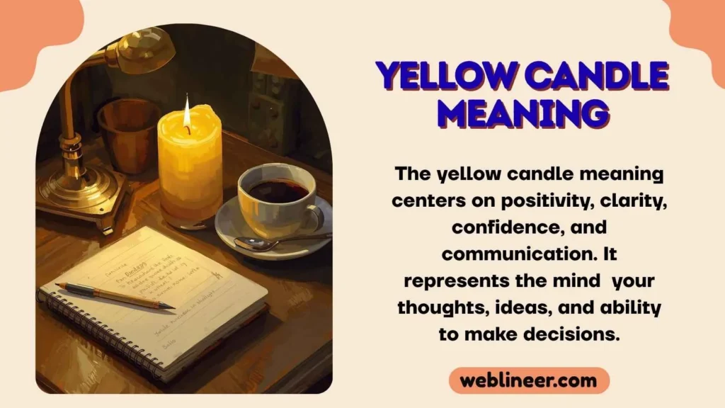 Yellow Candle Meaning