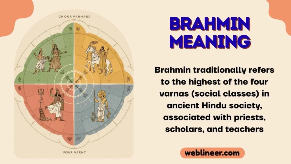Brahmin meaning