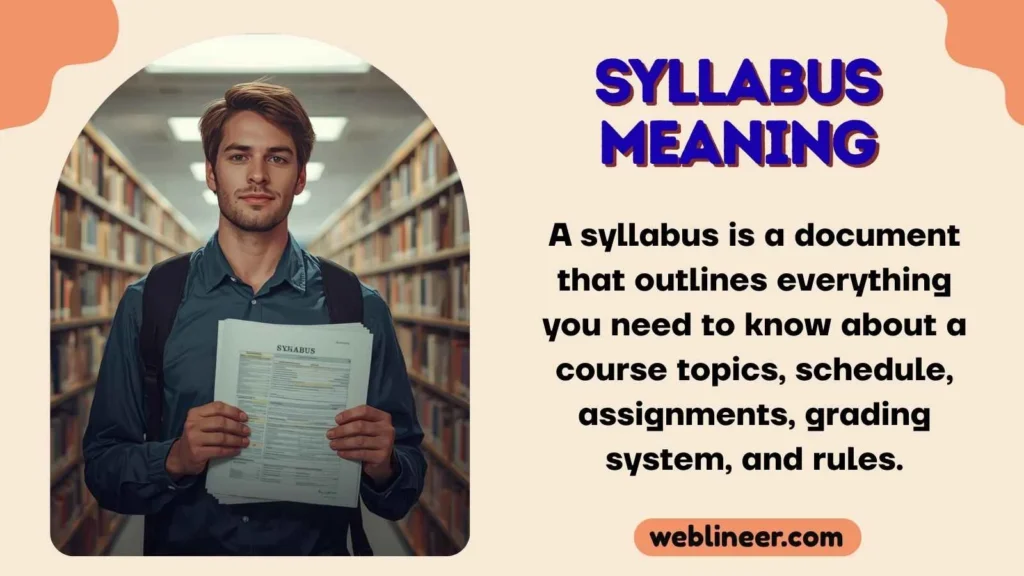Syllabus Meaning